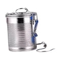 thumbnail image 4 of lingqin Mesh Tea Ball Infuser Accessory Lightweight Filter for Restaurant Home Stews 8cmx9cm, 4 of 9