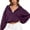 Purple, variant on Zipper Hoodies For Women Cropped Trendy Soft Y2K Jackets Tops Womens Zip Up Hoodies Cropped Crewneck Sweatshirts Casual Jackets Y2K Clothes 2026 Fall Fashion