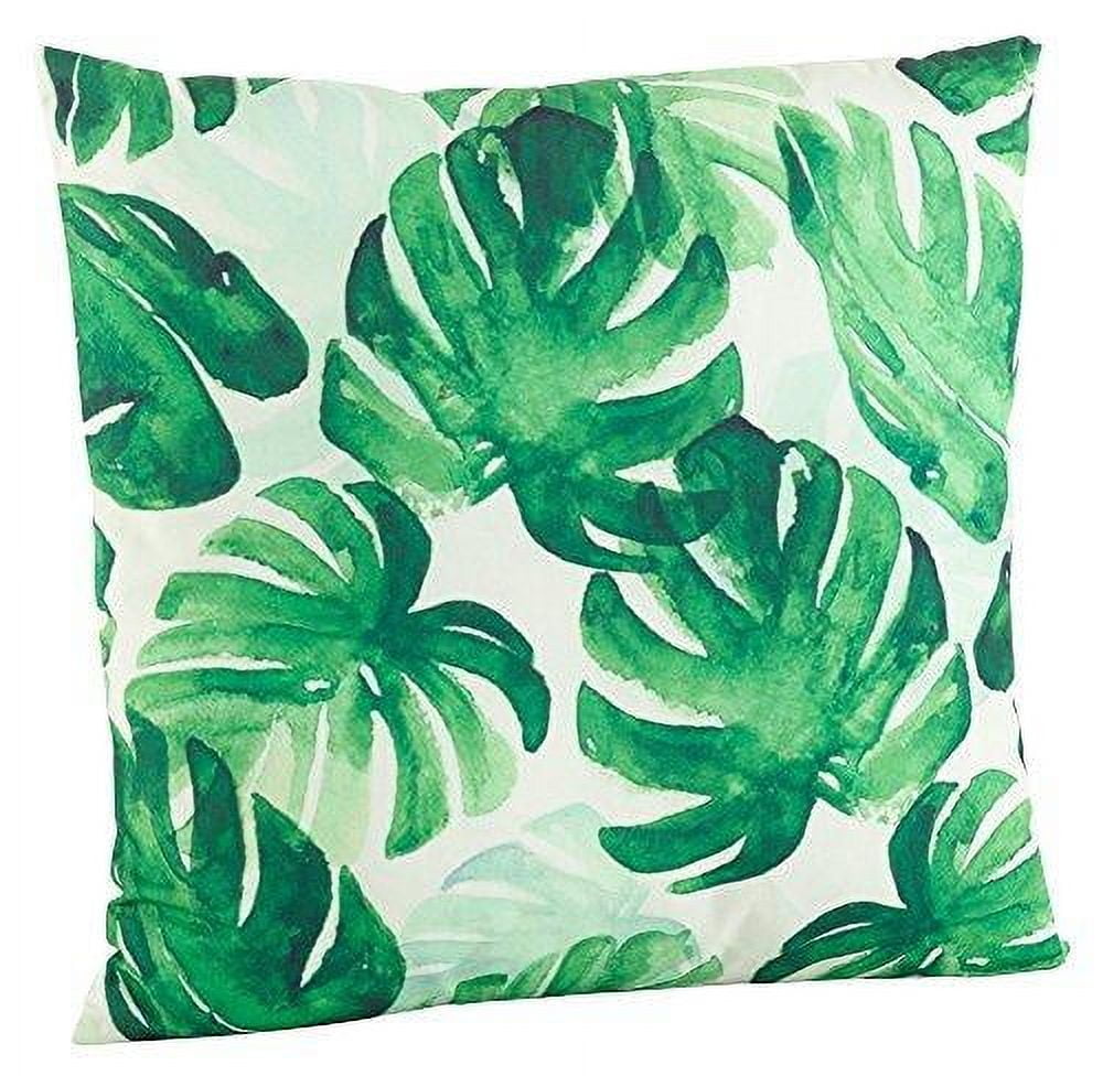 Fennco Styles Home Indoor Outdoor DÃ©cor Tropical Print Throw Pillow