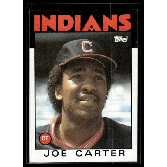 1986 Topps Joe Carter #377