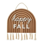 Way To Celebrate Harvest Wooden Rainbow Wall Sign