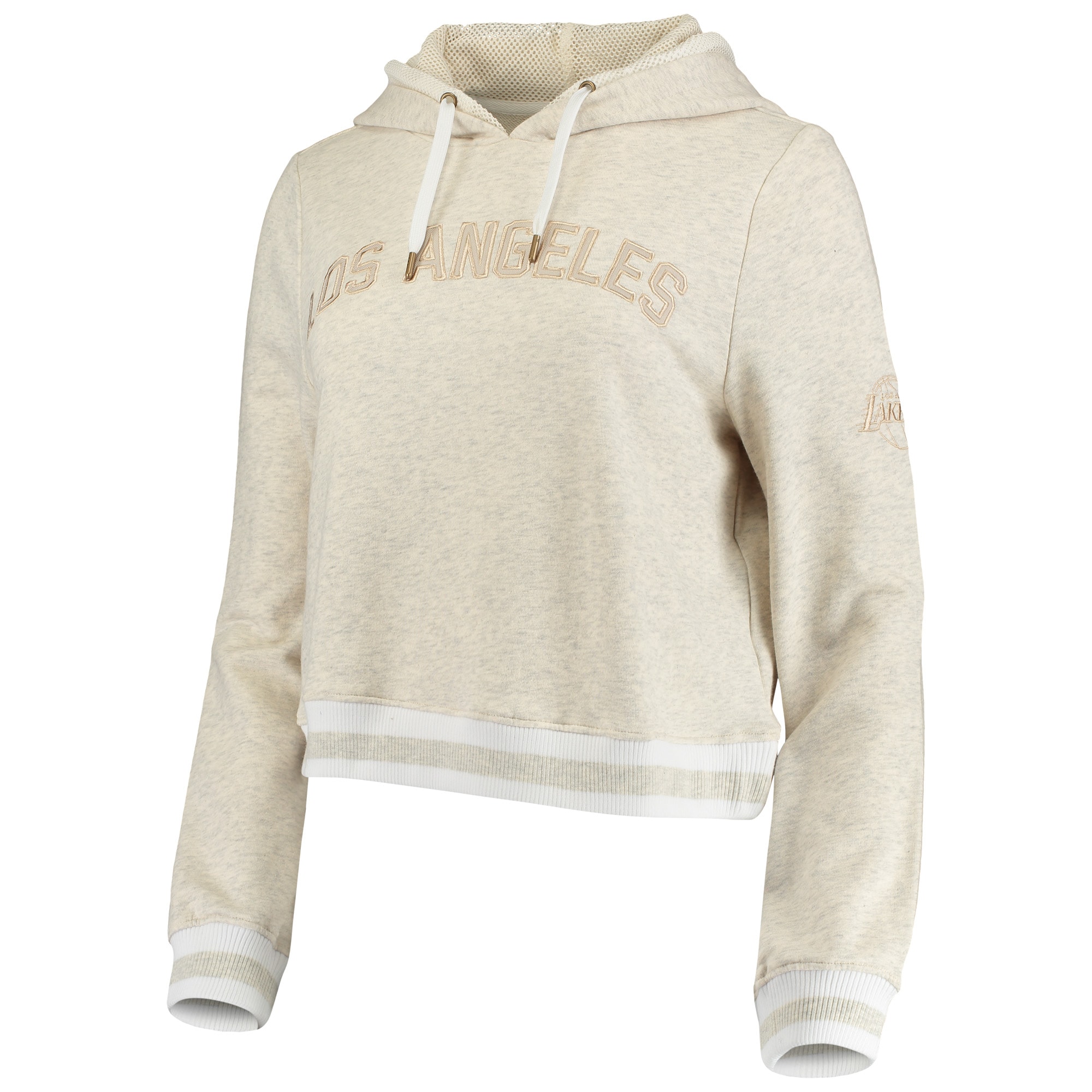 lakers crop hoodie