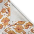 thumbnail image 5 of Ambesonne Orange Grommet Curtain, Old Damask Traditional, 50" x 96", Orange Marigold Maroon, 5 of 6