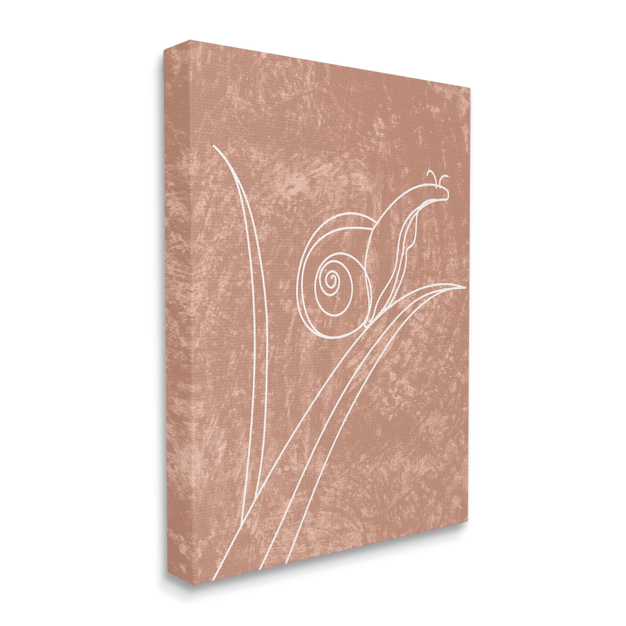 Stupell Industries Nail on Leaf Doodle Animals & Insects Painting Gallery Wrapped Canvas Art Print Wall Art, 24 x 30