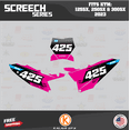 thumbnail image 3 of Kalair GFX Graphics Kit for KTM Motorcross 2-Stroke 125SX,250SX and 300SX (2023) Screech Series, 3 of 5