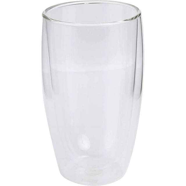 Set de vidrio Bodum Pavina, aislante de doble pared, 450 ml, transparente, 2 unidades