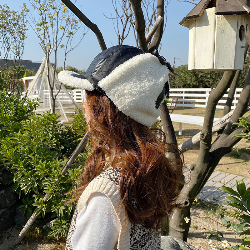 Men's Faux Fur Earflap Winter Hat Warm 