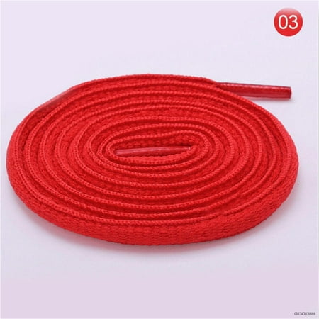 

1Pair Oval Athletic Shoelaces Sport Sneaker Boots Shoe Laces Strings Multicolor