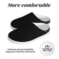 thumbnail image 6 of Lsque Silver Glitter1 Pattern Womens Comfort Cotton on Scuff With Memory Foam and Anti-skid Sole Slipper-40/41, 6 of 7