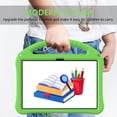 thumbnail image 2 of TECH CIRCLE Kids Case for Onn 10.1 Tablet 2024 Gen 4 Model:100135925,Lightweight Shockproof Rugged EVA Kids Friendly Handle Stand Child Proof Silicone Kids Case for Onn Tablet 10.1" 4 Gen 2024,Green, 2 of 6