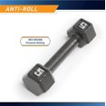 thumbnail image 3 of Cast Iron Hex Dumbbell, 3 of 6