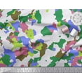thumbnail image 3 of Soimoi Cotton Voile Fabric Multicolor Camouflage Print Fabric by Yard 56 Inch Wide, 3 of 3