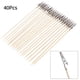 thumbnail image 2 of 40pcs Wooden and Metal Painting Easels Alligator Clip Stick Modeling Tools for Airbrush Model Parts, 2 of 5