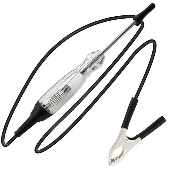 Automotive Test Circuit Tester, 6-24V DC Auto Electric Tester Light Tool with Probe for Checking Vehicle Car Truck Motorcycle Boat Fuses