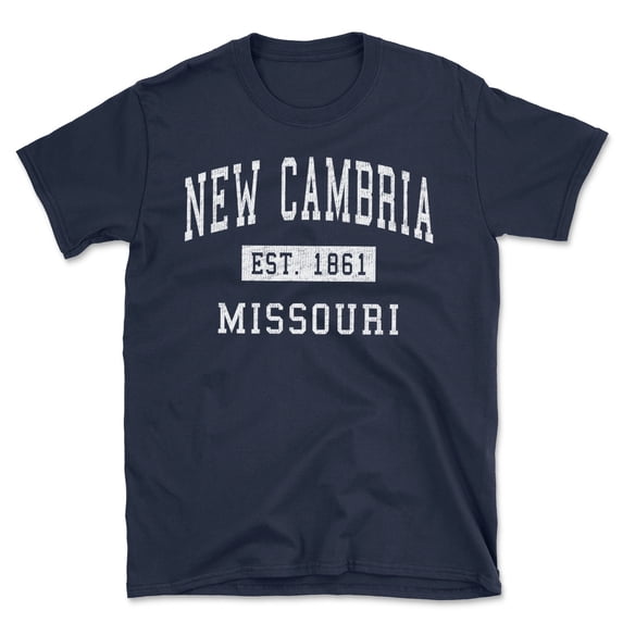 New Cambria Missouri Classic Established Men's Cotton T-Shirt
