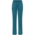 thumbnail image 3 of Adar Pro Breakthrough Plus Scrub Set For Women - Enhanced V-Neck Top & Multi Pocket Pants - 4400 - Caribbean Blue - XL, 3 of 7