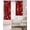 Red Pink, variant on Valentine's Cardinal Black Out Curtains 63 Inch Long, Room Darkening Draperies Curtains Panels, Red Love Heart Birds Branch Thermal Insulated Curtain for Bedroom Living Room 52"x63" 2 Panels