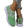 thumbnail image 6 of IEMIEMIEM Women's Athletic Shoes Slip On Walking Casual Comfort Lightweight Breathable Mesh Sock Shoe Non-Slip Tennis Running Sneakers 5.5 wide, 6 of 7