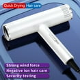 thumbnail image 7 of Vacemry Under $5 Compact Hair Dryer, Lightweight Blow Dryer for Travel, Fast Drying Hair Styler, Personal Care Appliance for Home Use, Folding Handle Hair Dryer for Space Saving, 7 of 7