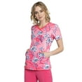 thumbnail image 3 of Cherokee Infinity Women's Scrubs Top Mock Wrap CK608, 3 of 5