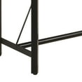 thumbnail image 5 of vidaXL Bar Table Natural Wood and Black Solid mango wood and iron Large, 5 of 5