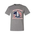 thumbnail image 2 of Wild Bobby, Vintage Retro USA Prestige Worldwide Funny Boats and Hoes Men's Graphic T-Shirt, Heather Grey, Large, 2 of 5