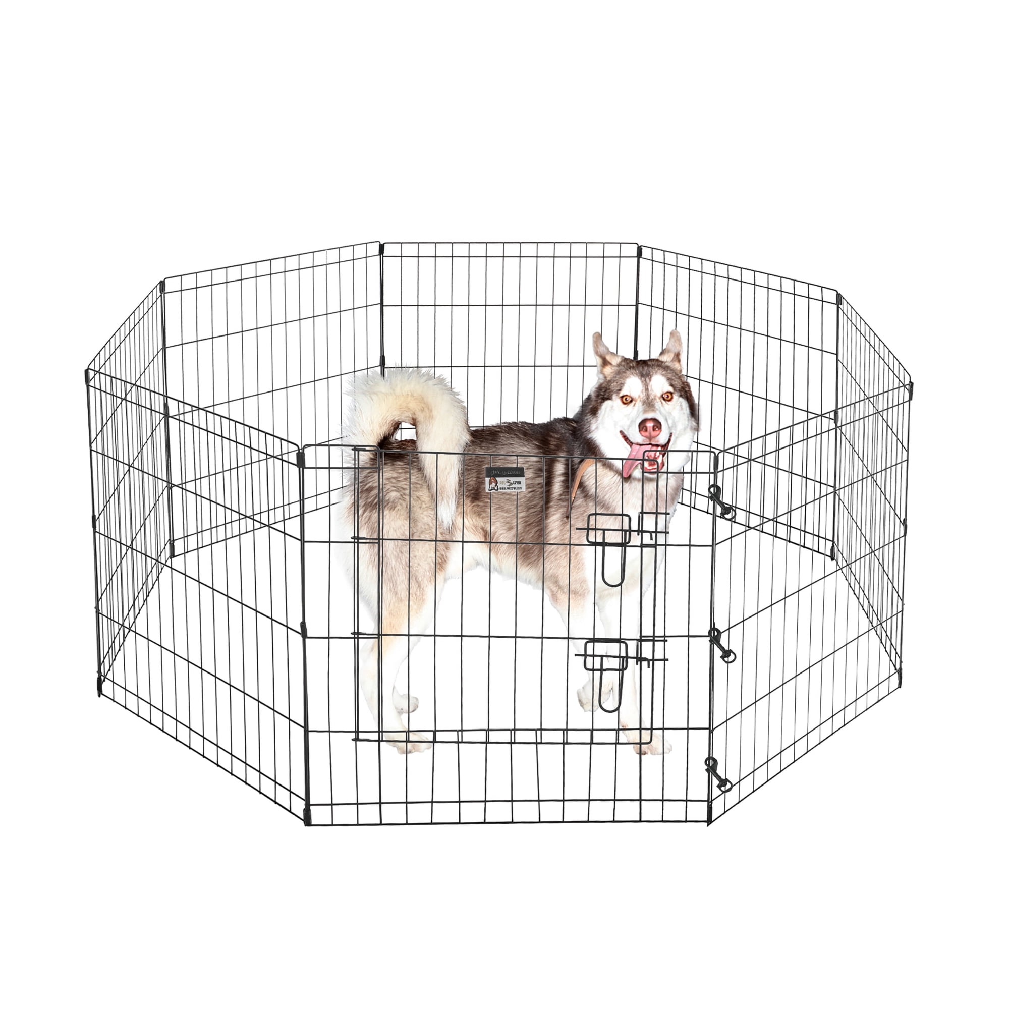 PETMAKER Indoor/Outdoor Foldable Puppy Dog Playpen with Eight 24in Panels
