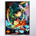 thumbnail image 1 of Cuadros Decorativos 5D bricolaje taladro redondo completo diamante pintura Demon Slayer Kit decoración del hogar (ZQ247) Wdftyju embutido en tela, 1 of 7