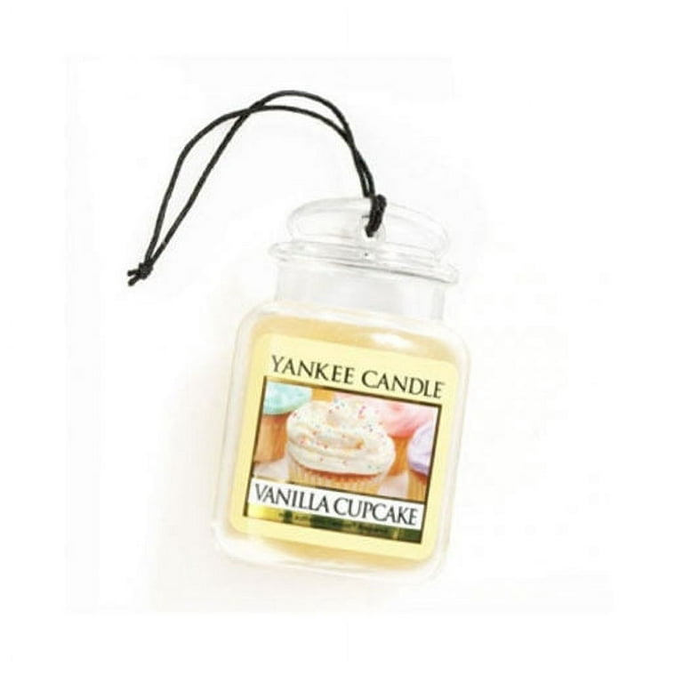 Yankee Candle Car Jar Ultimate Air Freshener, Clean Cotton, Pack of 1 :  : Automotive