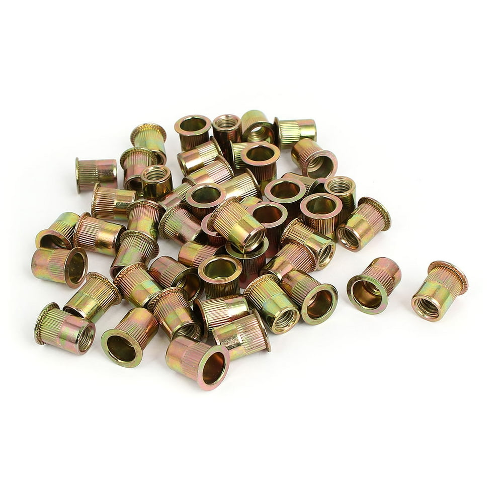3/8" Thread 18mm Long Rivet Nut Insert Nutsert 50pcs