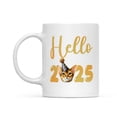 thumbnail image 2 of Hello 2025 Abyssinian Celebrates Happy New Year Firework Balloon Mug Cat Lover Kitten Owner Gifts Coffee Tea Cup - 02024, 2 of 4