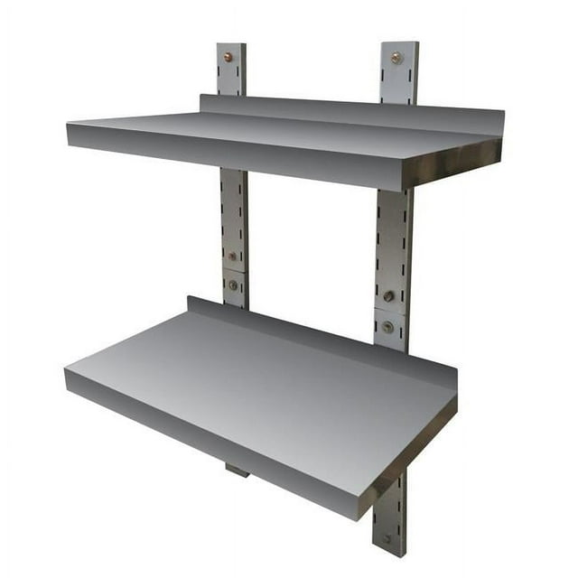 Sportsman Series SSDWMS Étagère à Double Fixation Murale en Acier Inoxydable