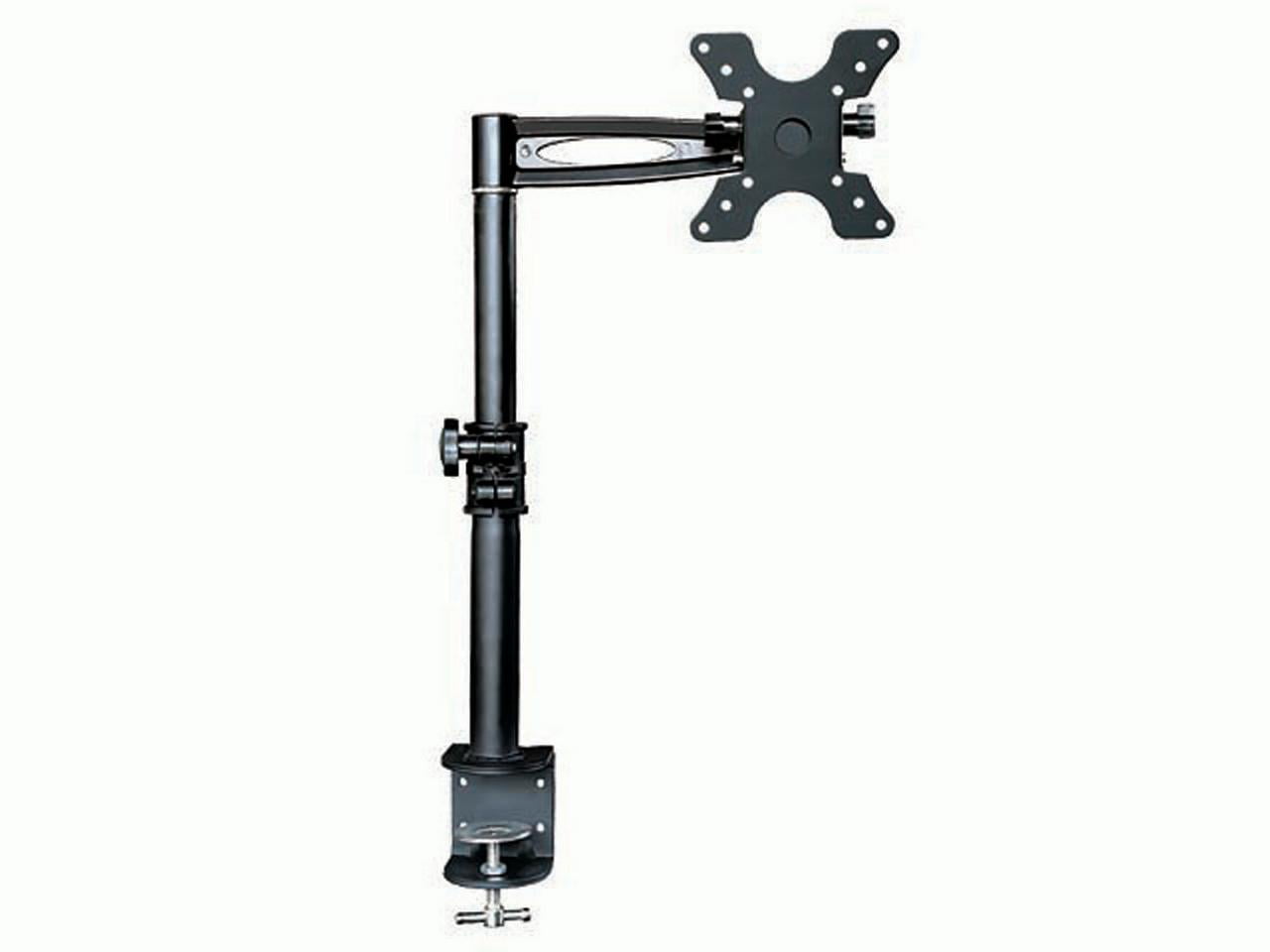 Monoprice 2Way Adjustable Tilting Desk Mount Bracket Black For 1330
