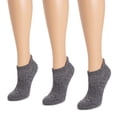 thumbnail image 4 of MUK LUKS Women's 3 Pack Cotton Compression Ankle Socks, 4 of 6