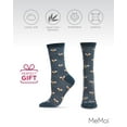 thumbnail image 6 of MeMoi Honey Bee Bamboo Blend Crew Socks - Mens - Male, 6 of 7