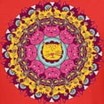 thumbnail image 3 of CafePress - Mandala Cats T Shirt - Dark T-Shirt Kids XS-XL, 3 of 4