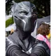 thumbnail image 2 of Máscara de cosplay de Marvel Black Panther, casco con cubierta para la cabeza, máscara portátil, base con altavoz Bluetooth, figura modelo, regalo de cumpleaños, juguetes, 2 of 5