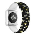 thumbnail image 6 of Christmas Band for Apple Watch Bands 40mm 41mm 45mm 44mm 42mm 38mm 49mm 
 Ultra for Women Men, Christmas Halloween Soft Silicone Sport Replacement Strap for iWatch Series 8 7 SE 6 5 4 3 2 1, 6 of 7