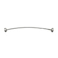 thumbnail image 2 of Better Homes & Gardens Dual Mount No Rust 50” to 72” Adjustable Curved Shower Curtain Rod, Nickel, 2 of 9