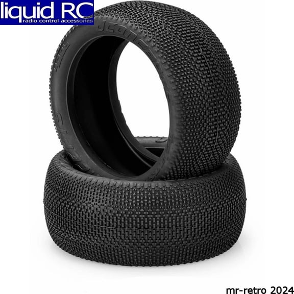 JConcepts 4006-01 Relapse Blue Compound Tire Fits 1/8th Truck Wheel