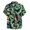 Green, variant on Tejiojio Clothing and Accessories Deals Vintage Printed Shirt Men's Cuban Collar Shirt Hawaiian Style Pattern Short Sleeves