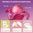 thumbnail image 3 of Amos Peelerz Grape Gummies, Bulk Candy Individually Wrapped Fat-Free Candy 6 oz(3 Pack), 3 of 5