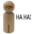 thumbnail image 1 of Ha Ha Fun Text Rubber Stamp for Scrapbooking Crafting Stamping - Small 3/4 Inch, 1 of 7