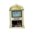 thumbnail image 5 of Calendar Alarm Clock Ramadan Gift Battery Operated Wall Mounted Alarm Clock golden, 5 of 8