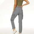 thumbnail image 4 of Quick Drying Breathable and Moisture-Wicking Activewear Pants Women's UPF50+ Lightweight Sports Cargo Joggers for Fitness, Running, Yoga, and Hiking, 4 of 5