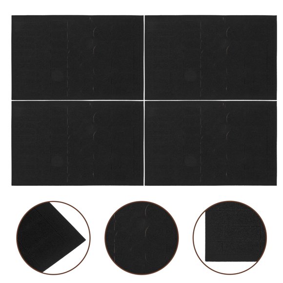 TEHAUX Pegatinas Adhesivas Negras Para De LED Con Material Eva Para Control De Brillo