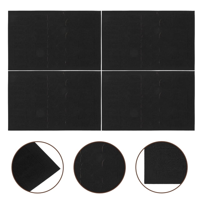 TEHAUX Pegatinas Adhesivas Negras Para De LED Con Material Eva Para Control De Brillo