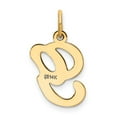 thumbnail image 3 of Diamond2Deal 14K Pendentif Initiale en Or Jaune Lettre g pour Femmes, 3 of 6