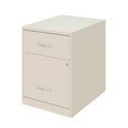 thumbnail image 5 of Space Solutions 18" Deep 2 Drawer Letter Width Vertical File Cabinet with Accessory Drawer, Stone, 5 of 7