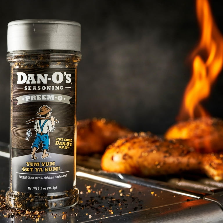 Dan-O's Seasoning Large 3 Bottle Combo - Original, Spicy, & Chipotle (20 oz)